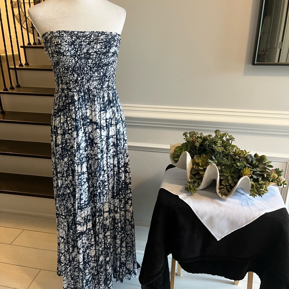 Michael Kors Black and White Strapless Dress (Never Worn No Tags )